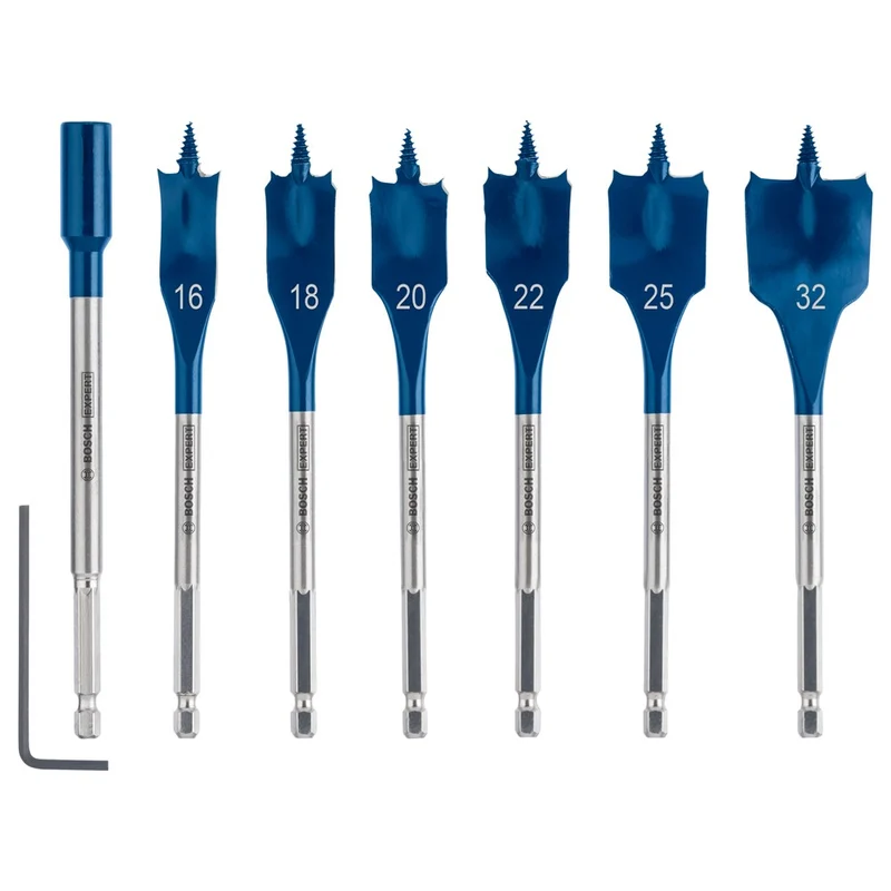 Bosch EXPERT 7-DELIGE SPEEDBORENSET SELF CUT SPEED 16 18 20 22 25 32 MM