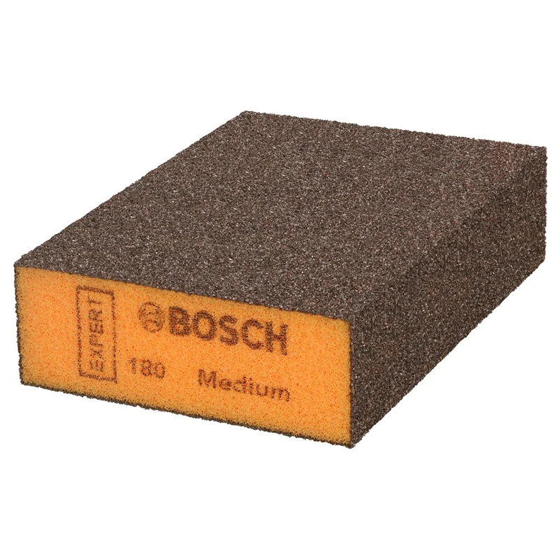 Bosch EXPERT SCHUURSPONS BEST FOR FLAT AND EDGE 68 X 97 X 27 MM MIDDEL - PER STUK
