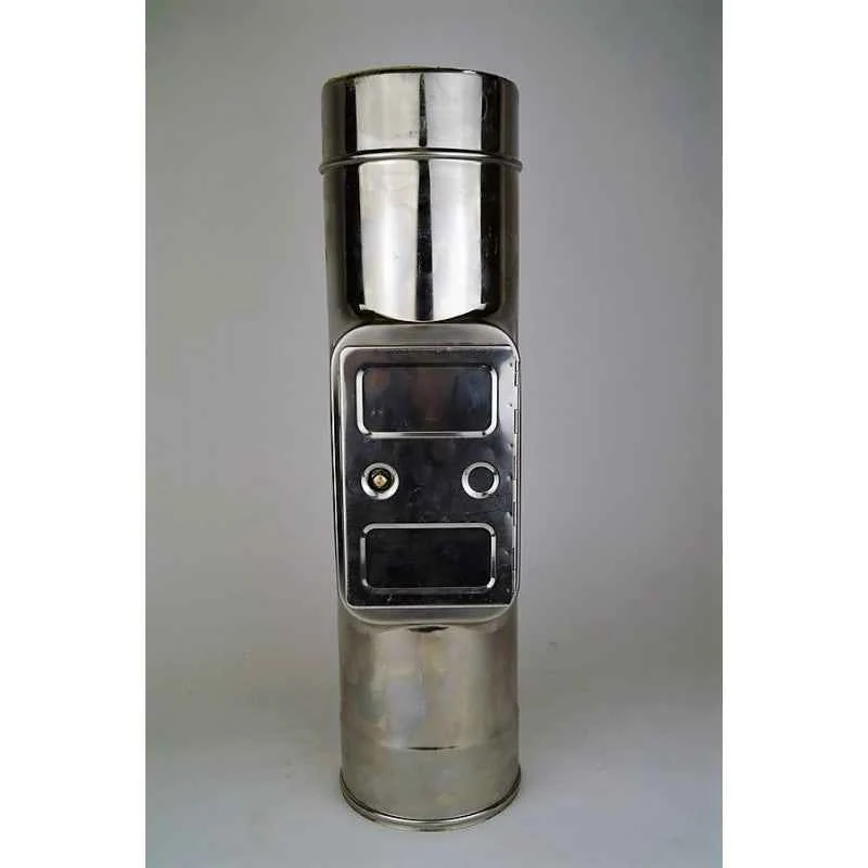 200mm Ø200-250RVS, INSPECTIE 300MM pijp
