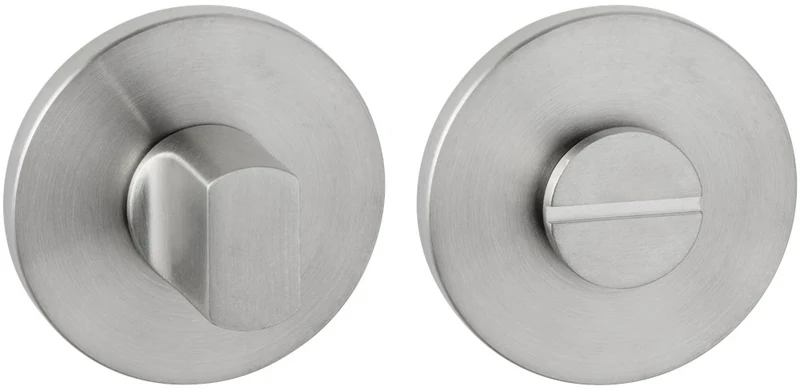 Oxloc WC ROZET ROND 52X5MM RVS MAT SET