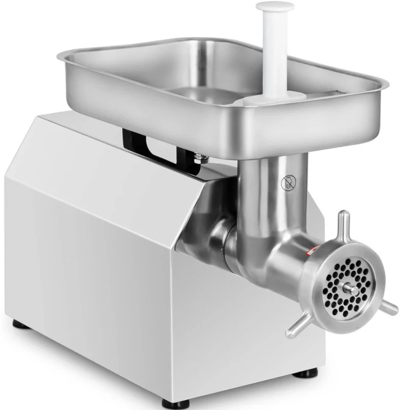 Professionele Vleesmolen 480 kg/u – 1.100 W RVS Slagkracht voor Horeca & Slagerij Professionele Vleesmolen 480 kg/u – 1.100 W RVS