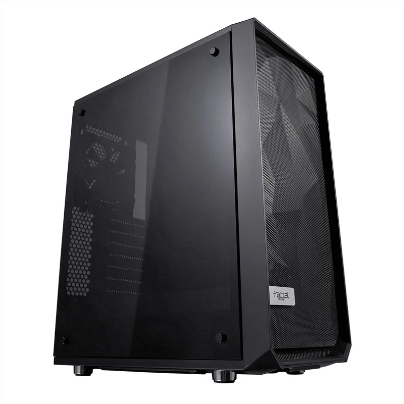 Mesh Dark PC‑Behuizing – Hoogwaardige ATX Mid‑Tower met Mesh Voorpaneel en Hoog Lucht­doorstromings­ontwerp