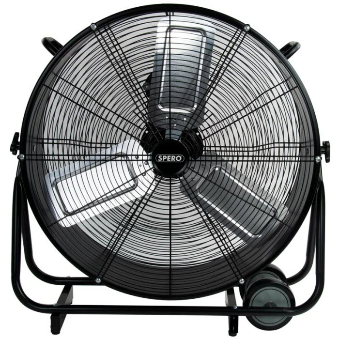 7680 m3/h - 60cm Fan Industrie Drum Vloerventilator Kantelbaar - SPV600 ``uitverkocht tot 01-12-2026``