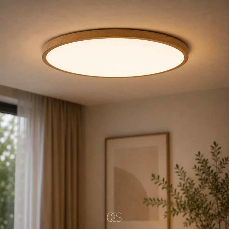 OCS - yuto Ultra Dunne Japandi LED Plafondlamp