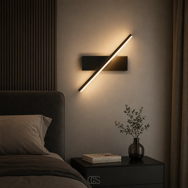 OCS - Rotari draaibare LED Wandlamp - Leeslamp & Badkamerlamp - 330° Verstelbaar