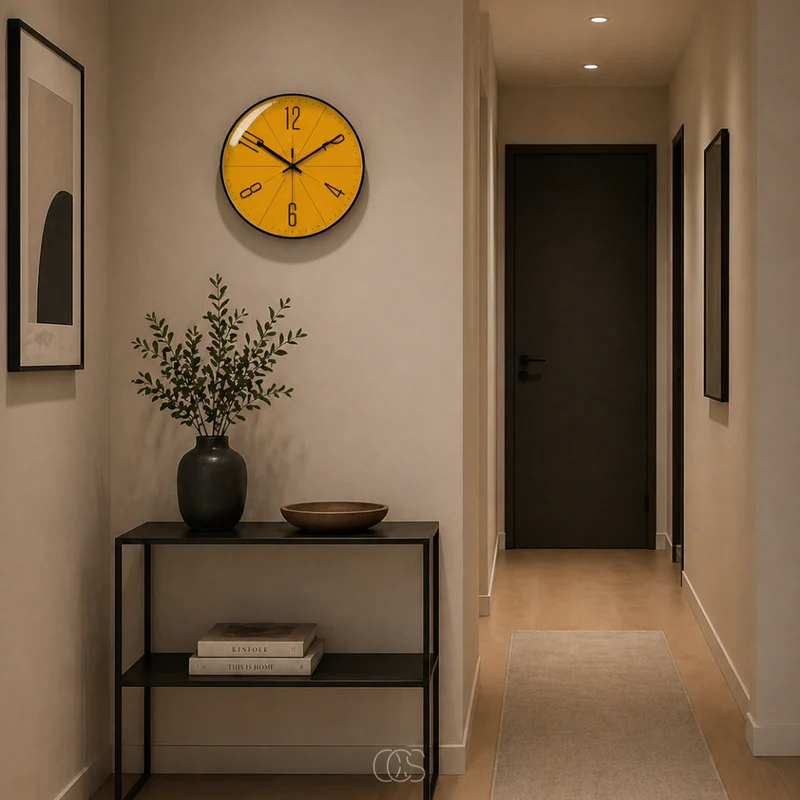 OCS - Nordex Moderne Scandinavische wandklok - geruisloos