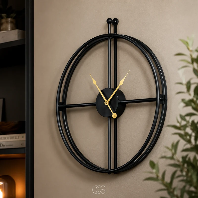 OCS - royale Minimalistische stille Wandklok