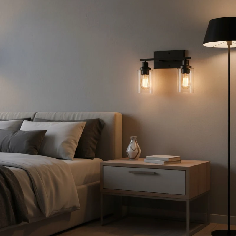 OCS - Birgo 2-lichts wandlamp - geschikt voor badkamer