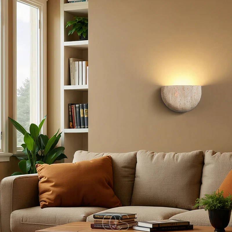 OCS - Keramieke Halve maan wandlamp