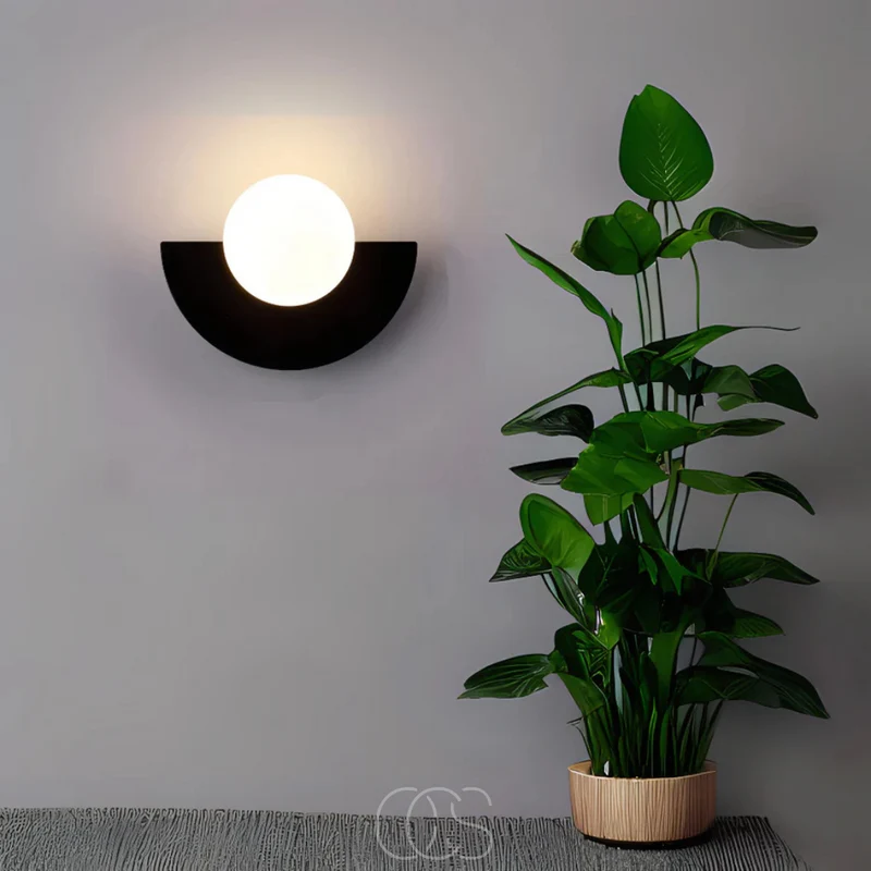 OCS - Noordse Halfronde Wandlamp – Scandinavisch Design