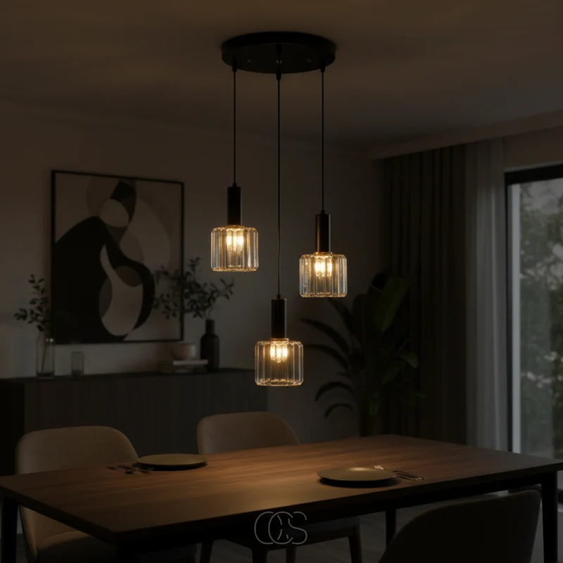 OCS - Lambres Hanglamp - 3 koppig