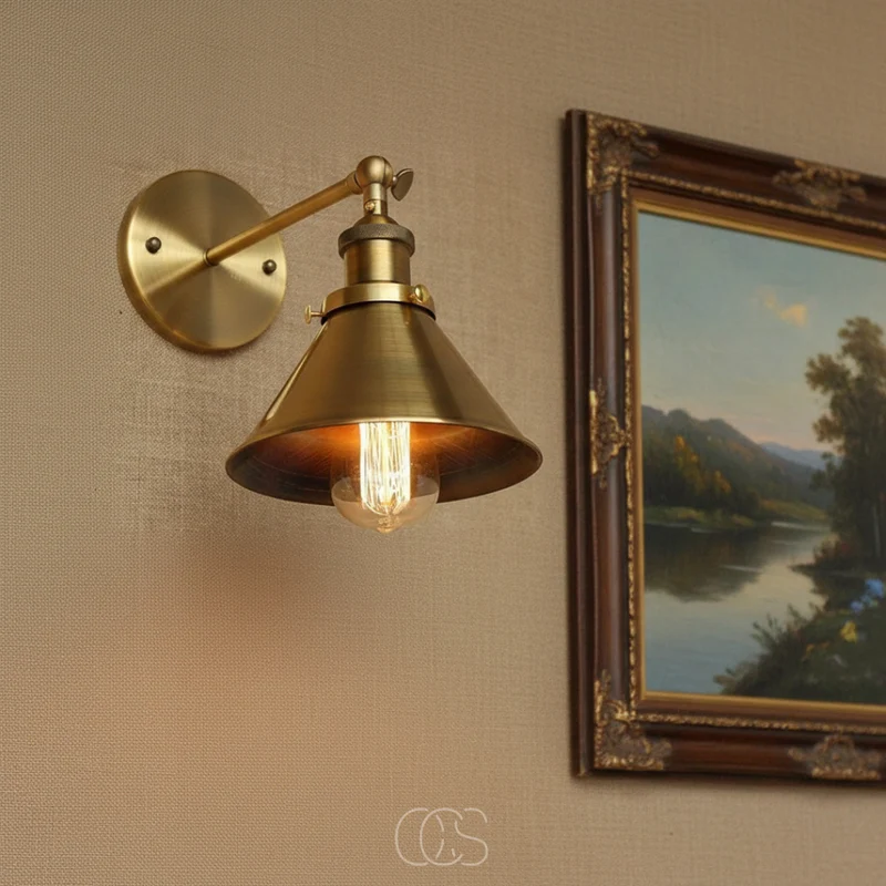 OCS - Anton Vintage Wandlamp