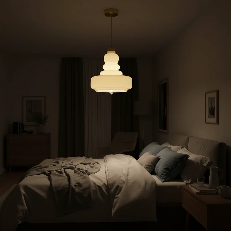 OCS - Bellis Retro Glazen Hanglamp