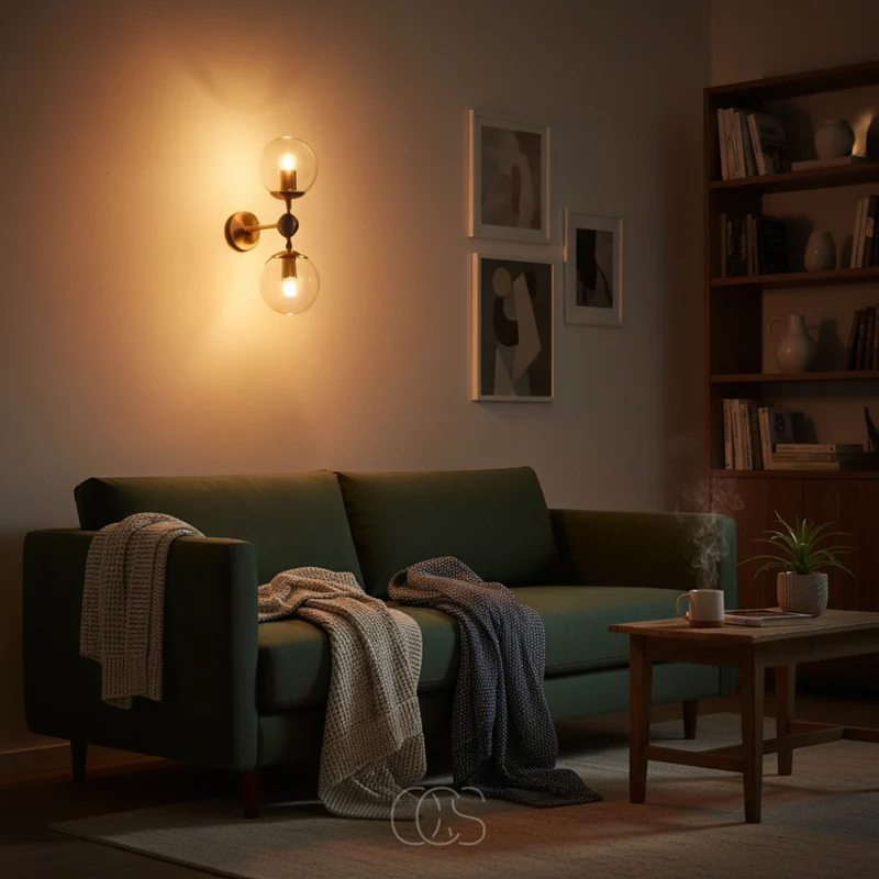 OCS - Tygho Vintage Wandlamp