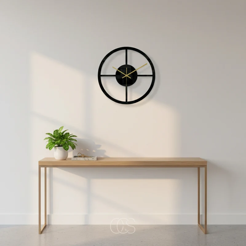 OCS - Anniviers Stille Wandklok