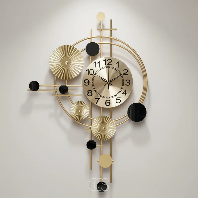 OCS - Moderne Stille Design Wandklok