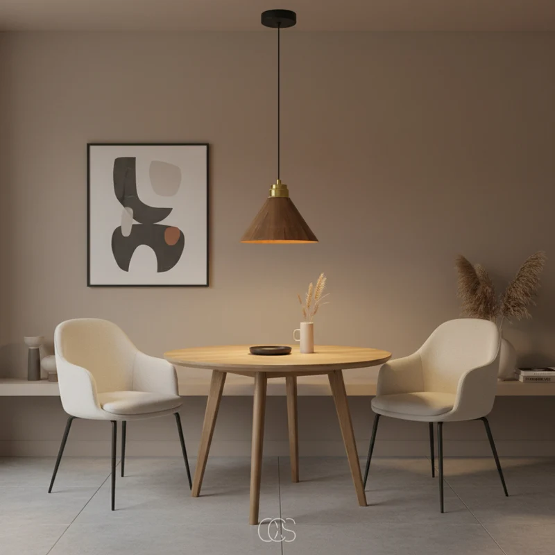 OCS - Raven houten scandinavische Hanglamp