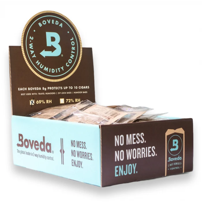 Bev. zakje Boveda 72% 8 gr.