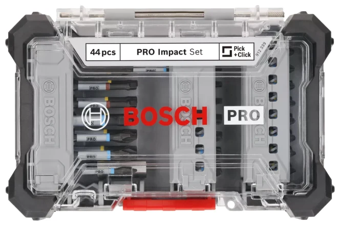 Bosch PRO IMPACT Schroefbitset 44-delig in Display - 2608521U79