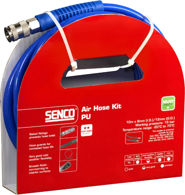 Senco luchtslangkit universeel 8.0mm - 4000660