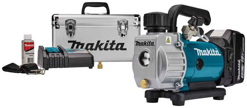 MAKITA DVP180RT VACUUMPOMP 18V 5,0 AH ACCU (1 ST) MET LADER, IN DOOS