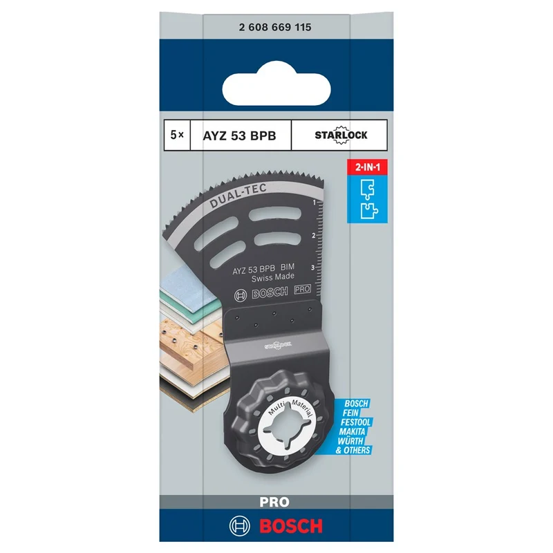 Bosch PRO STL AYZ 53 BPB BIM MULTI 53X40 5