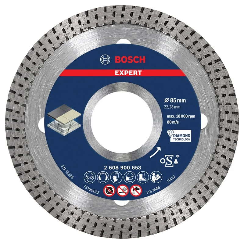 Bosch EXPERT HARDCERAMIC SCHIJF 85X22,23X1,6X7