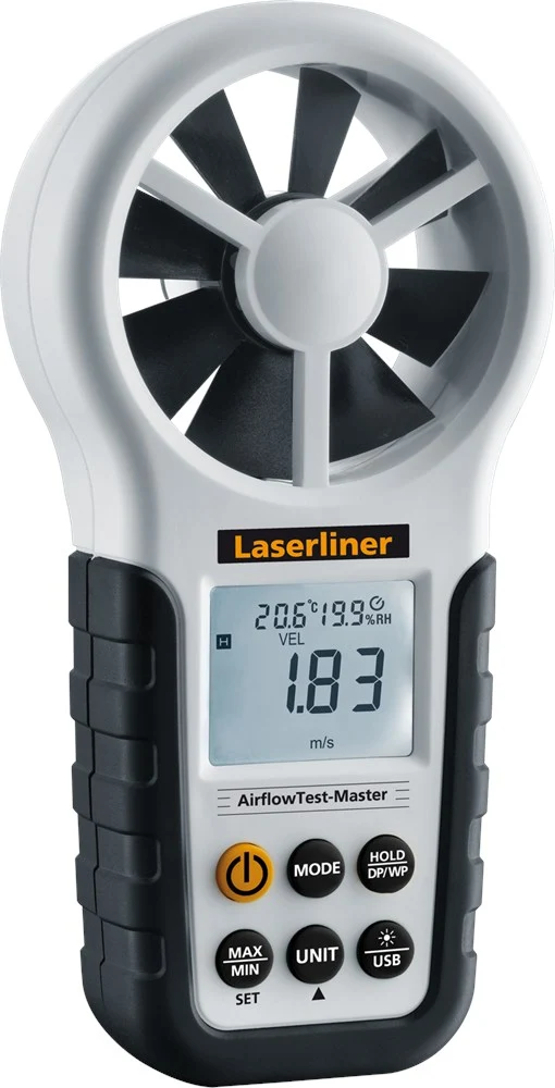 Laserliner AIRFLOWTEST-MASTER (USB,RH,TA)