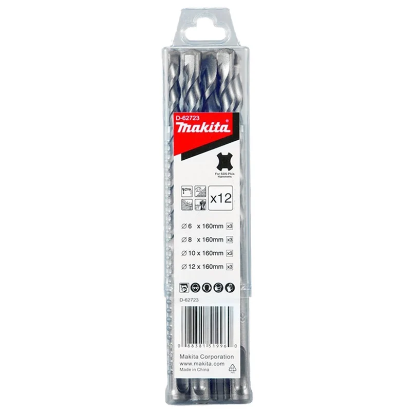 Makita B2S: BETONBOORSET 12-DELIG