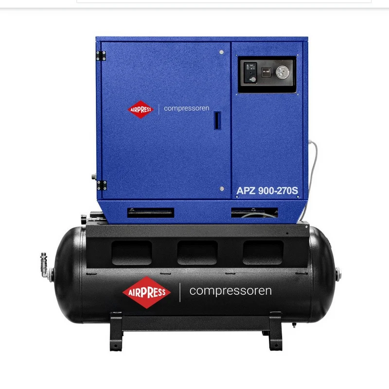 Airpress Stille compressor APZ 900-270S 10 bar 7.5 pk/ 5.5 kW - 34651-270S