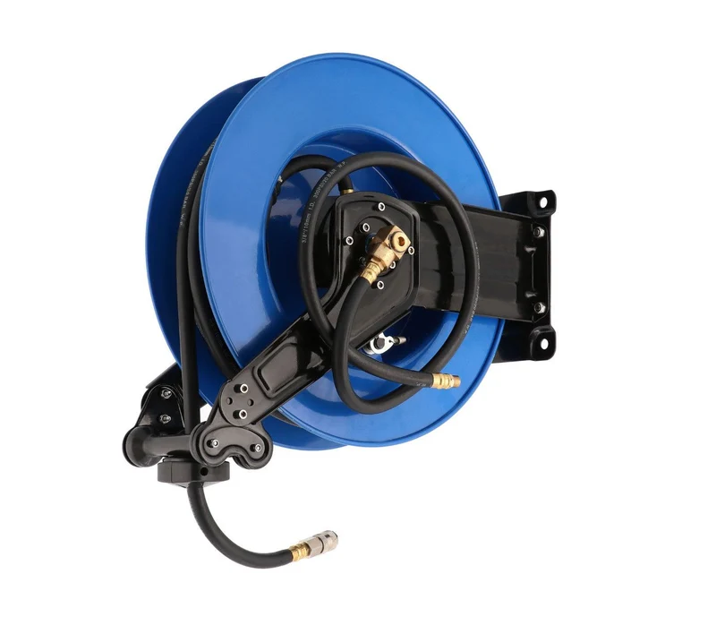 Airpress Luchtslanghaspel (PU Slang) muurhaspel zelfoprollend 20 m 20 bar - 46620