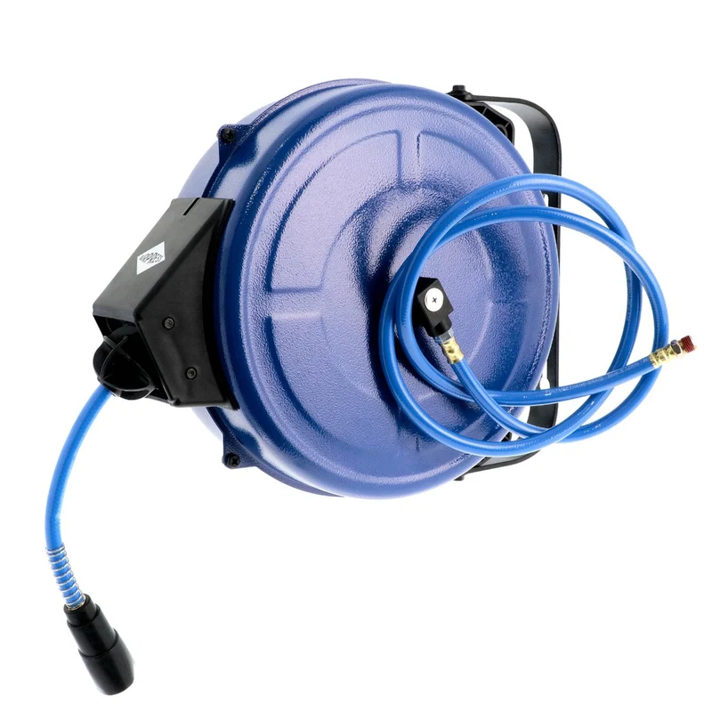 Airpress Luchtslanghaspel 20m PU wandmodel zelfoprollend 1/4" 8x12mm - 4650820