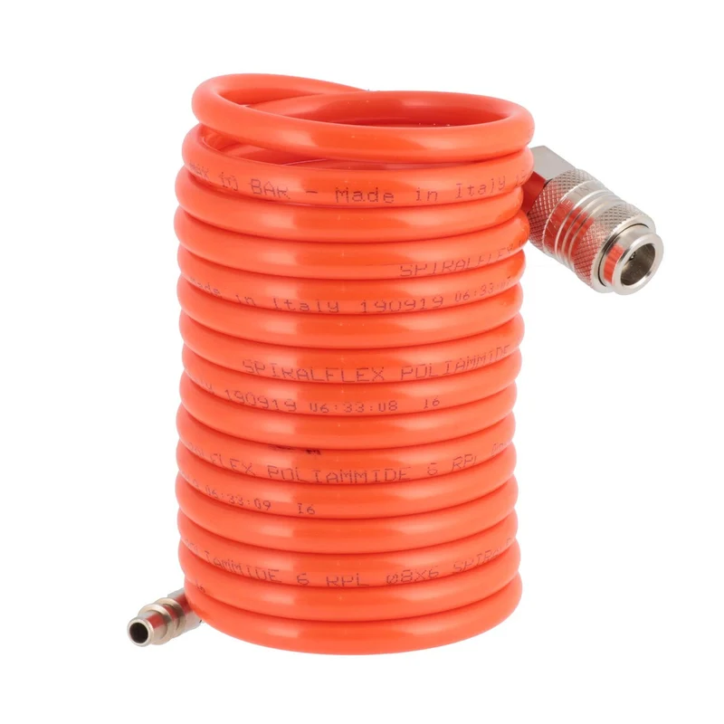 Airpress Spiraalslang nylon 3 meter 8x6mm - 45890-SL