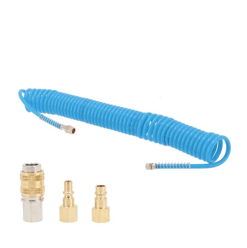 Airpress Spiraalslang PU 7.5 meter 8x5mm 1/4" - 4304235