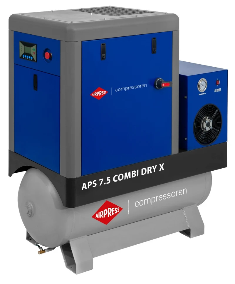 Airpress Schroefcompressor APS 7.5 CombiDry X – 369007