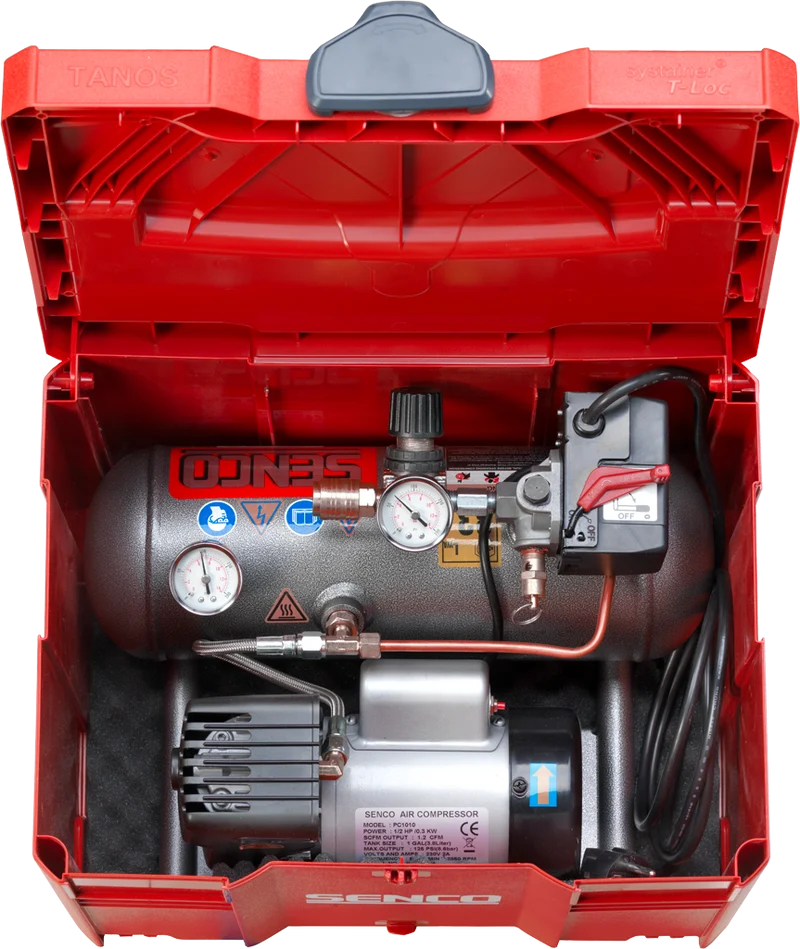Senco PC1010 mini compressor in systainer - 3PR2014N
