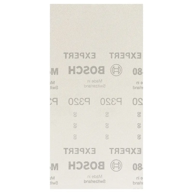Bosch EXPERT M480 SCHUURNET BEST FOR WOOD AND PAINT 115 X 230 MM KORREL 320 50X