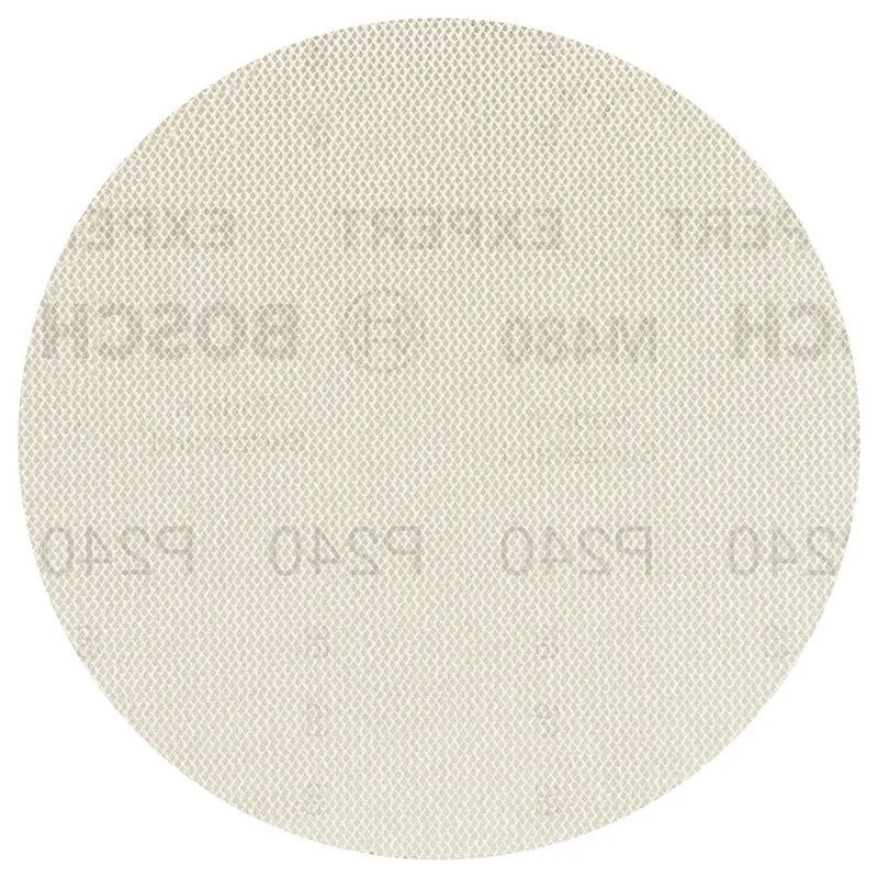 Bosch EXPERT M480 SCHUURNET BEST FOR WOOD AND PAINT DIAMETER 150 MM KORREL 240 5X