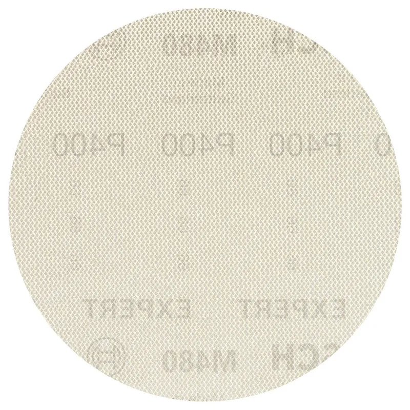 Bosch EXPERT M480 SCHUURNET BEST FOR WOOD AND PAINT DIAMETER 125 MM KORREL 400 50X