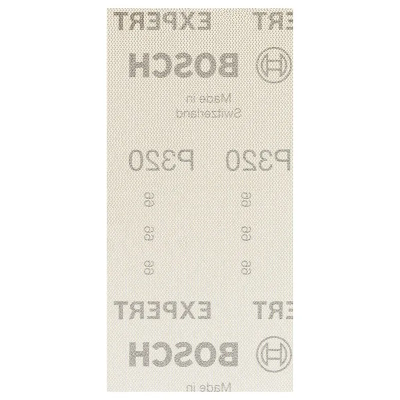 Bosch EXPERT M480 SCHUURNET BEST FOR WOOD AND PAINT 93 X 186 MM KORREL 320 50X