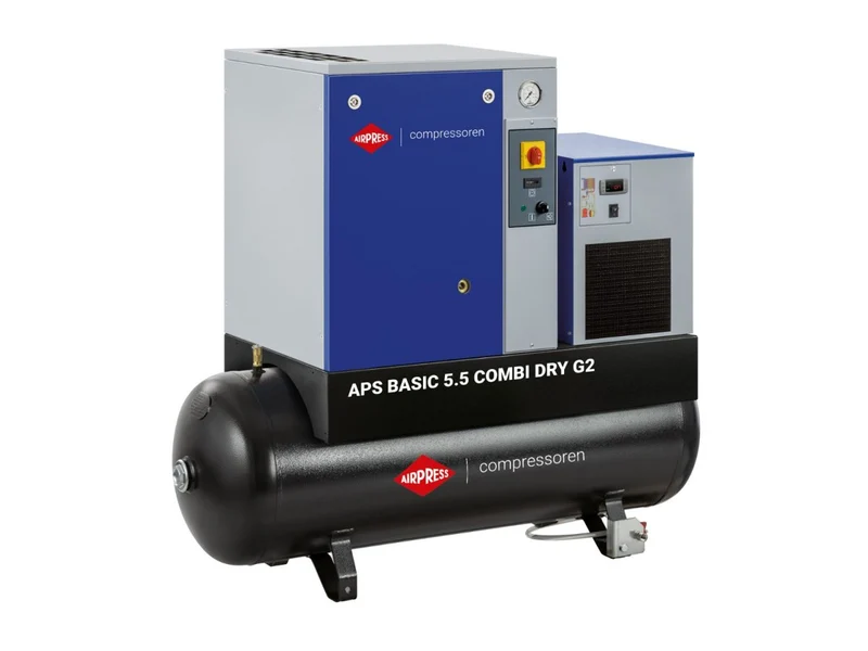 Airpress Schroefcompressor 5.5 Combi dry APS – 362955