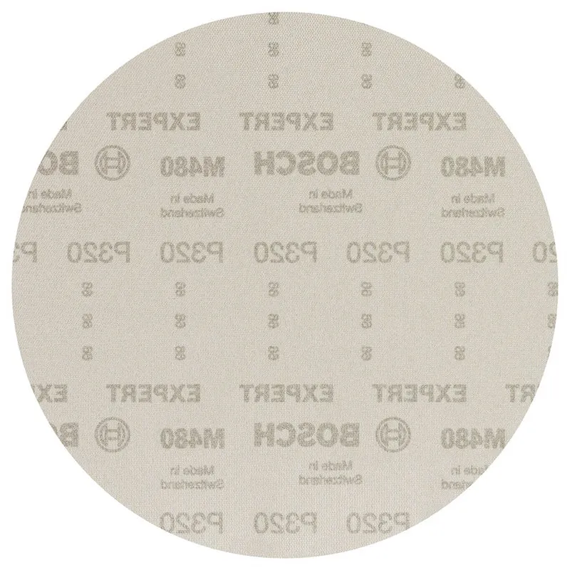 Bosch EXPERT M480 SCHUURNET BEST FOR WOOD AND PAINT DIAMETER 225 MM KORREL 320 25X