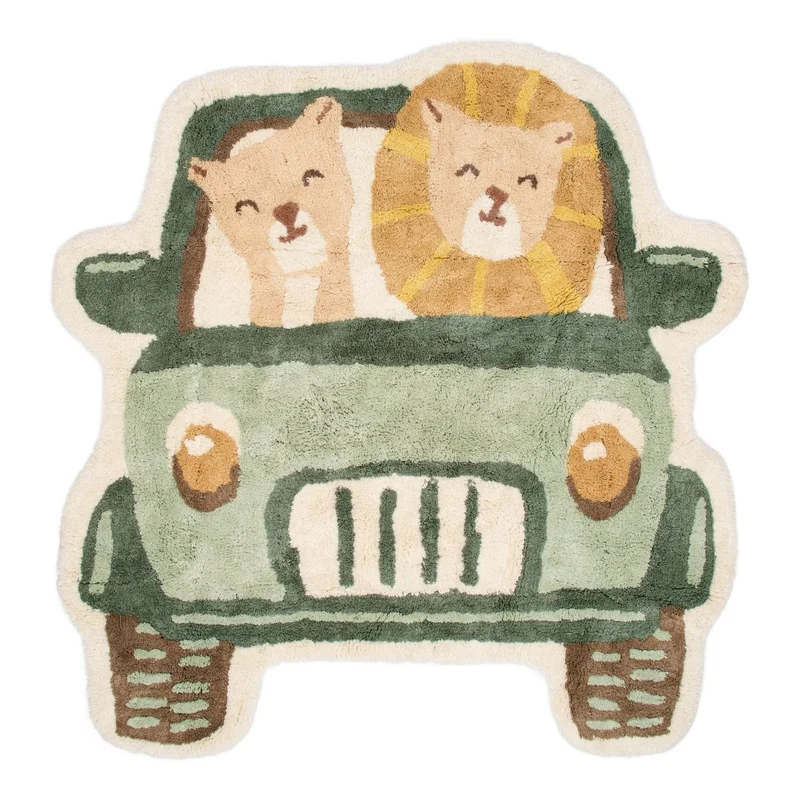 Little Dutch Vloerkleed Safari Jeep