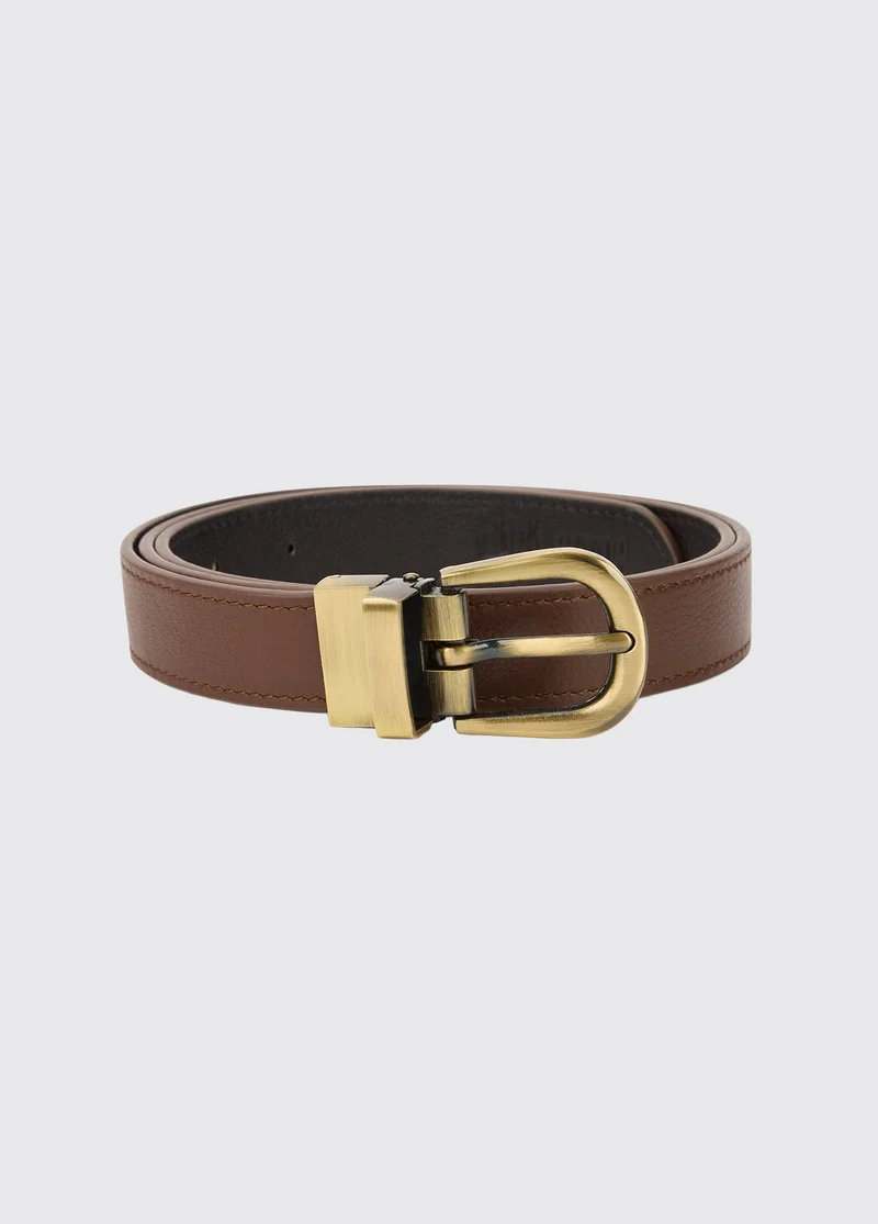 Larchville Leren Herenriem - Cedar
