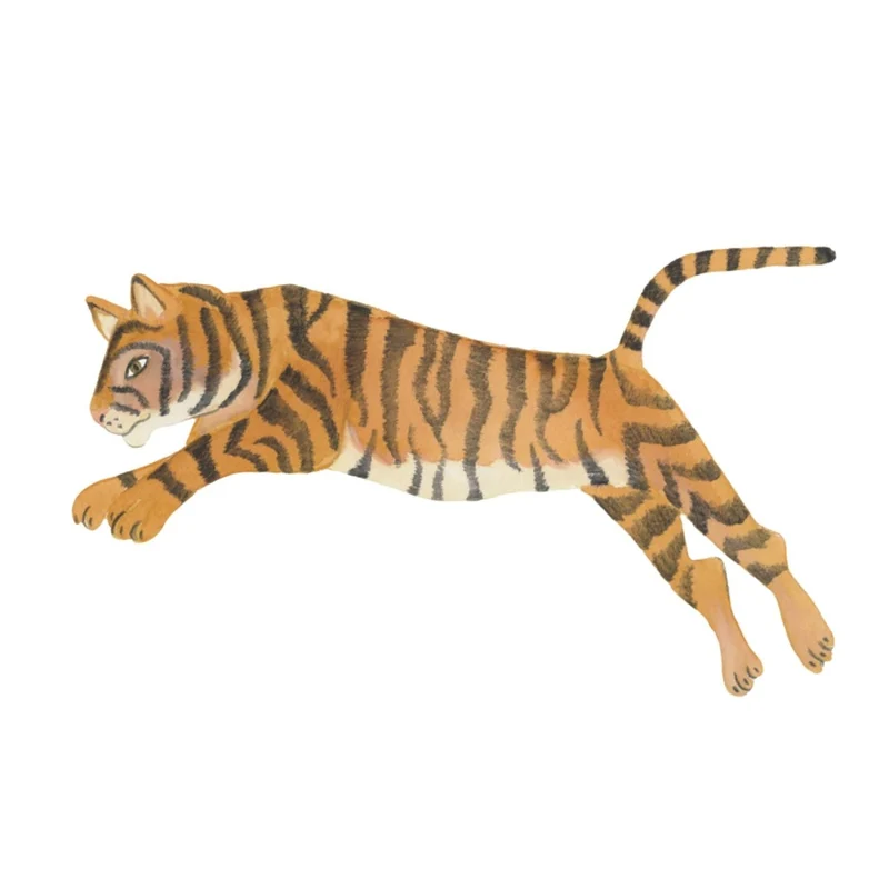 That's Mine Muursticker Tiger Multi Onesize