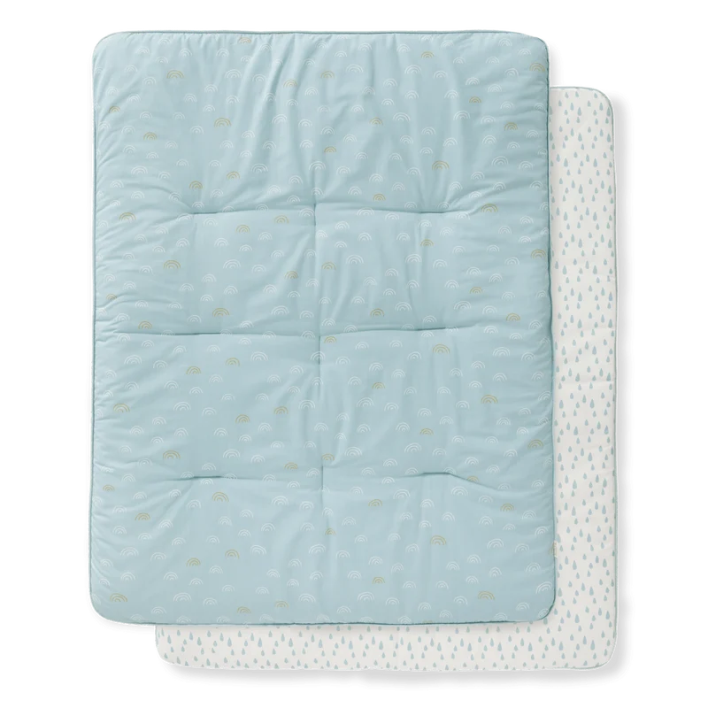 Fresk Boxkleed Rainbow Ether Blue 77x97cm