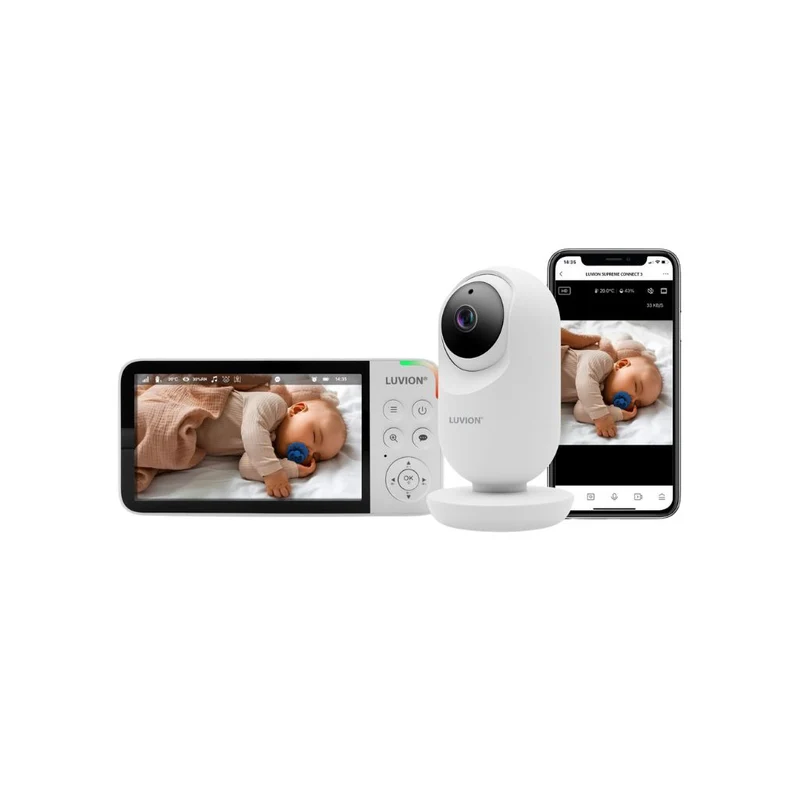 Luvion Beeldbabyfoon Supreme Connect 3 wit