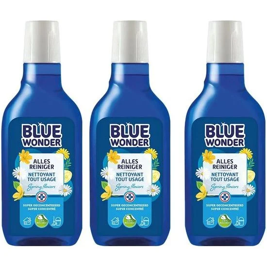 Blue Wonder 100% Natuurlijke Alles-reiniger Dop 3 stuks!