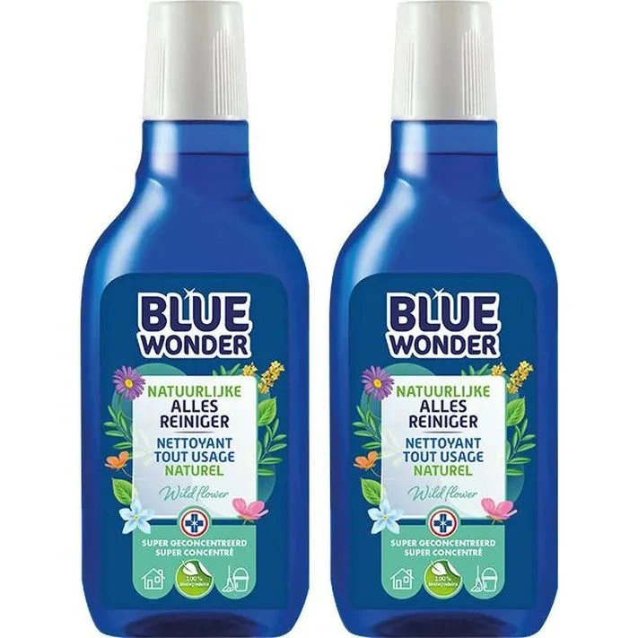 Blue Wonder 100% Natuurlijke Alles-reiniger Dop 2 stuks!
