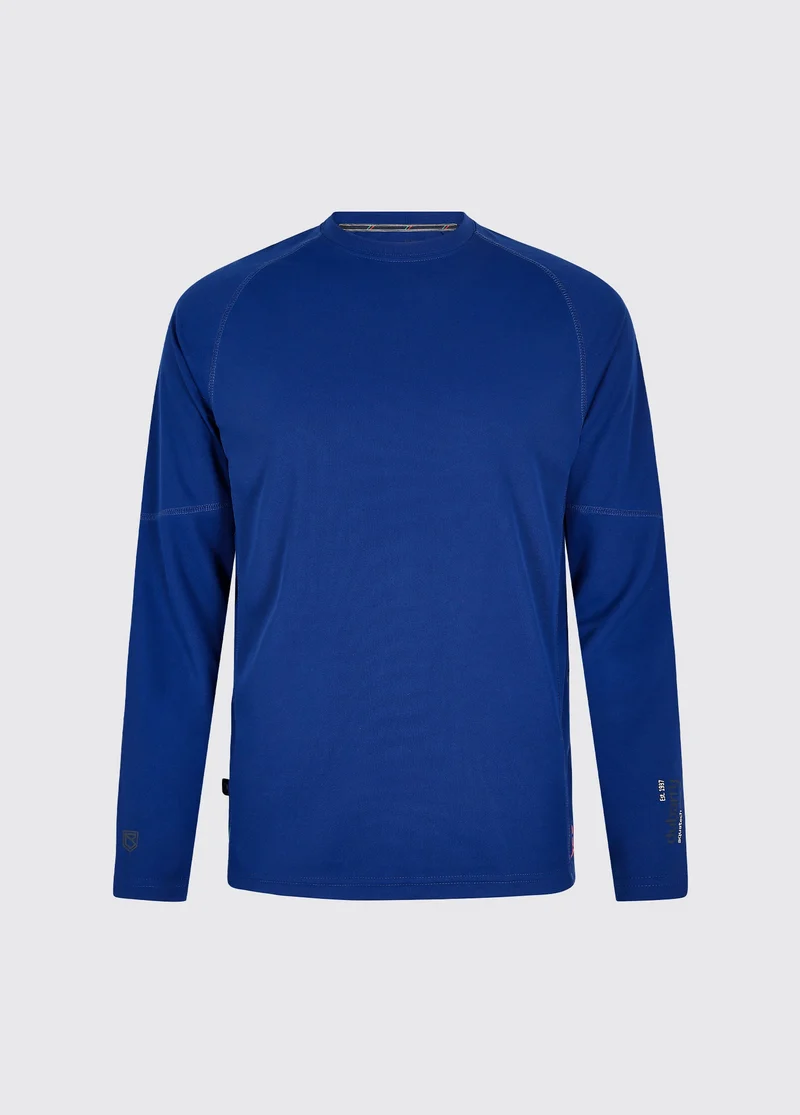 Ancona Lange Mouw T-Shirt UPF 50 Dames- Ultramarine
